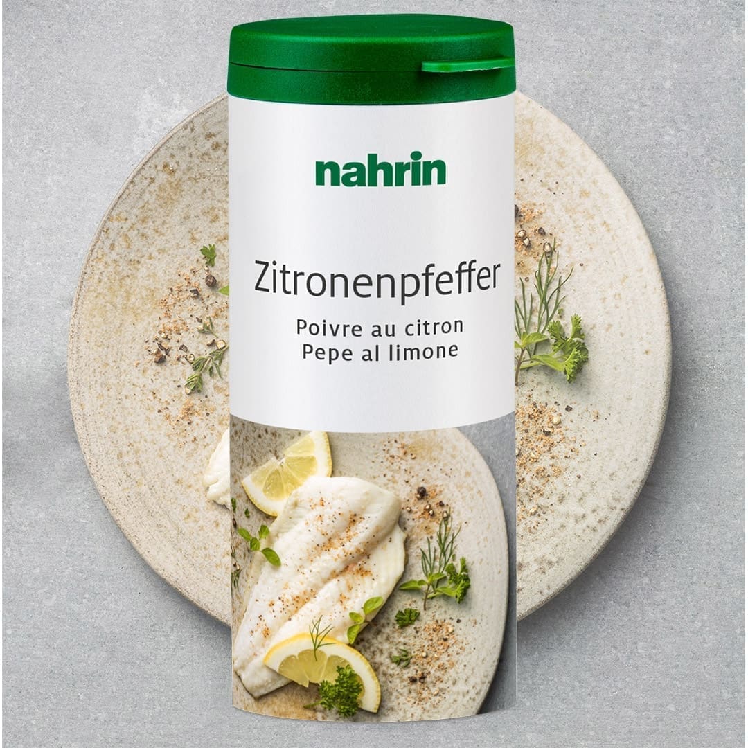 Sidrunipipar kalamaitseaine 55g - Nahrin Sidrunipipar kalamaitseaine 55g