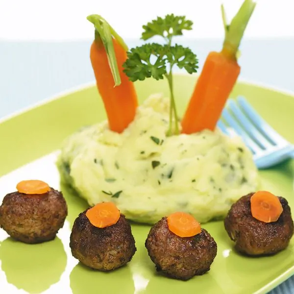 lihapallid kartulipudruga - Nahrin lihapallid kartulipudruga