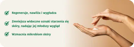 Krem do rąk 3 w 1 - nawilżający, tonizujący, z prebiotykami, wspierający walkę z oznakami starzenia