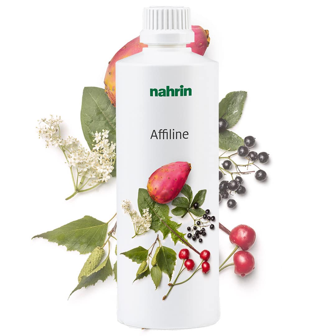 Affiline napój zapobiegający zatrzymywaniu wody i wzdęciom, 500 ml - Nahrin Affiline napój zapobiegający zatrzymywaniu wody i wzdęciom, 500 ml