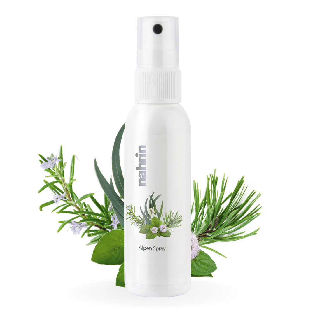 Spray do dróg oddechowych z olejkami alpejskimi, 75 ml - Nahrin Spray do dróg oddechowych z olejkami alpejskimi, 75 ml