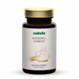 Kapsułki z miłorzębem japońskim i żeń-szeniem syberyjskim na koncentrację i pamięć.