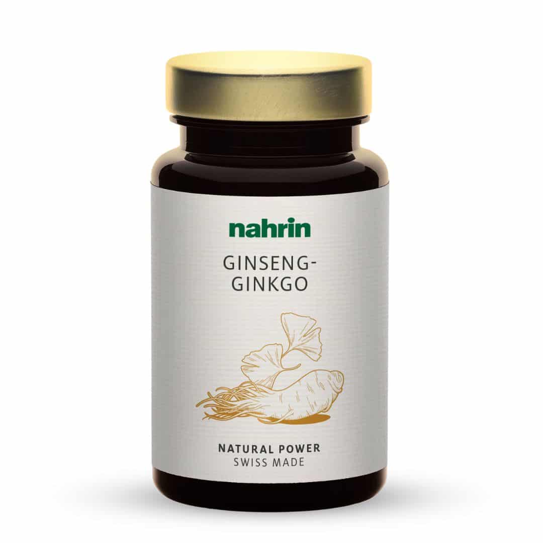 Kapsułki z miłorzębem japońskim i żeń-szeniem syberyjskim na koncentrację i pamięć. - Nahrin Kapsułki z miłorzębem japońskim i żeń-szeniem syberyjskim na koncentrację i pamięć.