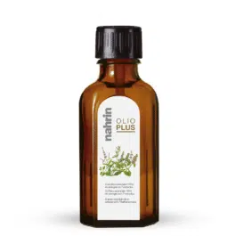 Olio Plus 33 mieszanka olejków eterycznych 50 ml do dróg oddechowych, do masażu - Nahrin Olio Plus 33 mieszanka olejków eterycznych 50 ml do dróg oddechowych, do masażu