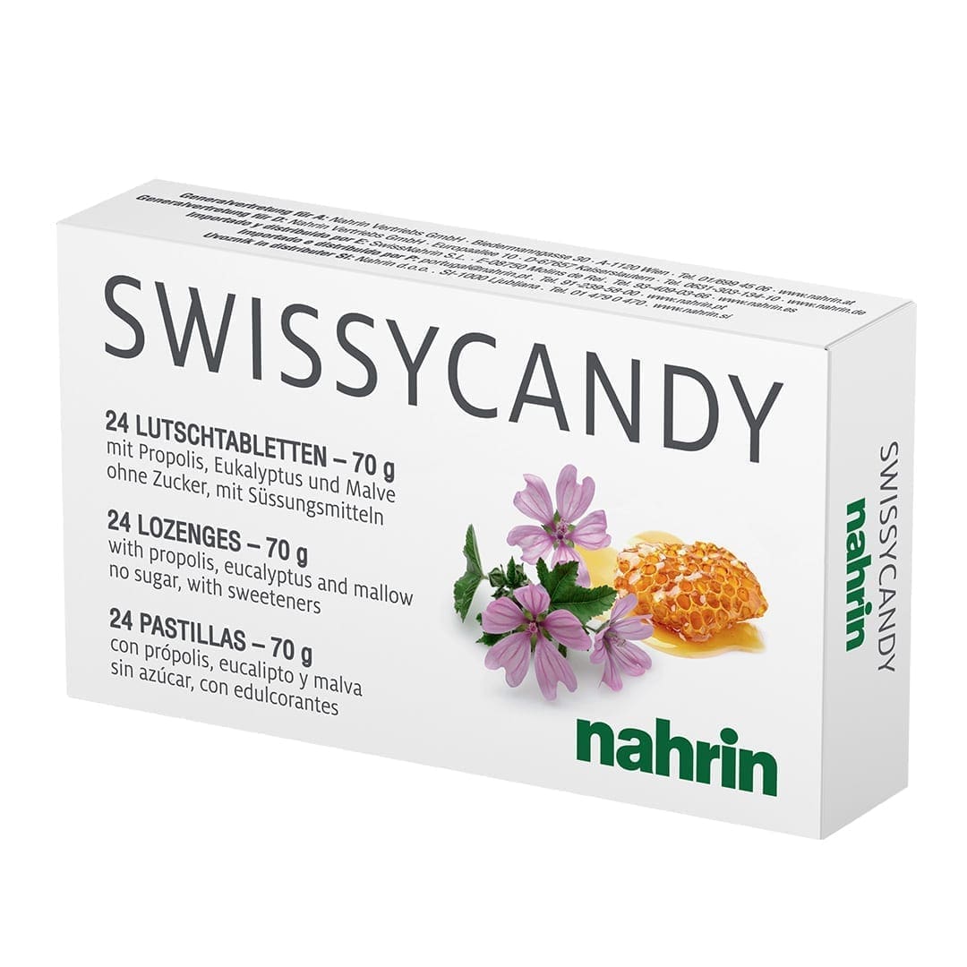 Cukierki na gardło 24szt - Nahrin Cukierki na gardło 24szt